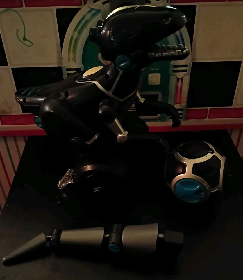 WowWee MiPosaur Robotic Toy with Track Ball Electronic Pet Dinosaur Interactive - Image 2 of 3