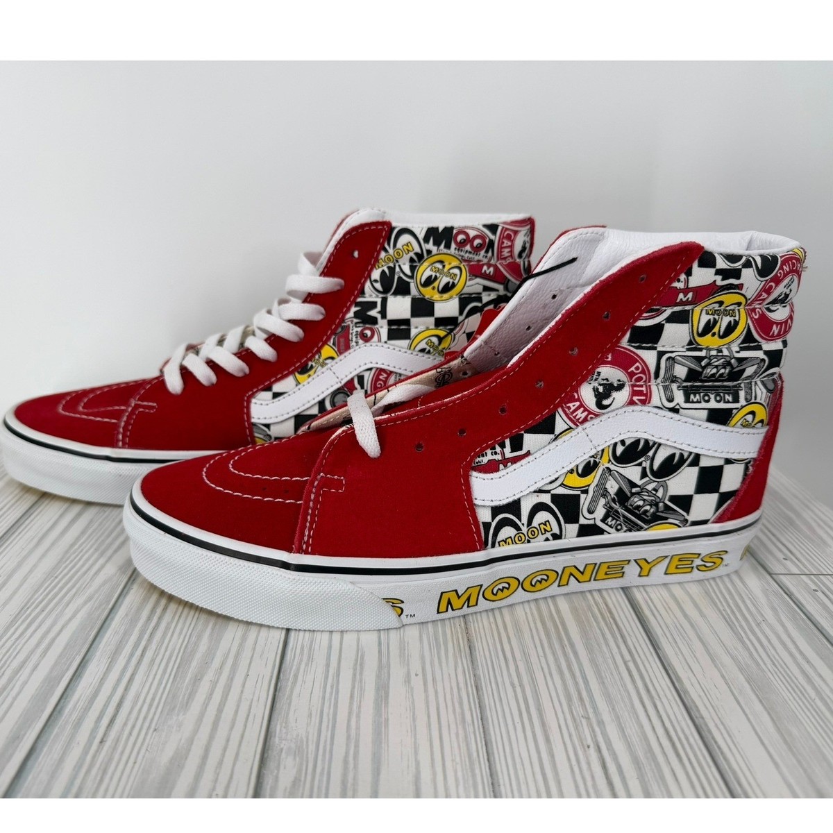 Vans X Mooneyes Moon Equipment Formula One/Mult Sk8-Hi VN0A5JMJFON