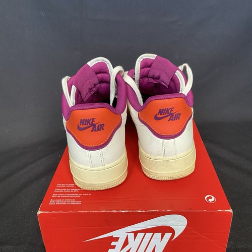 Nike Air Force 1 Low SE ‘Double Layer- Orange Berry` Trainers (Size 8) - Picture 4 of 7
