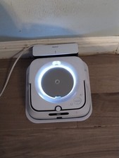NOT WORKING Powers Up "Irobot" Braava M6 w/ Charger Good Battery Ect For Parts