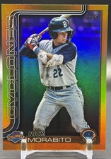 2025 Topps Pro Debut #PD-194 Nick Morabito Brooklyn Cyclones Gold Foil /50