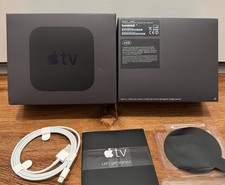 Apple TV 2015 64GB Original Box only  Cable  Paperwork  Stickers no device 
