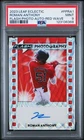Roman Anthony - 2023 Leaf  Flash Photography Red Auto #/9 - Boston Red Sox PSA 9