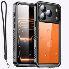 For iPhone 17 Pro Max Air 17 Waterproof Case Magnetic Shockproof Military Cover
