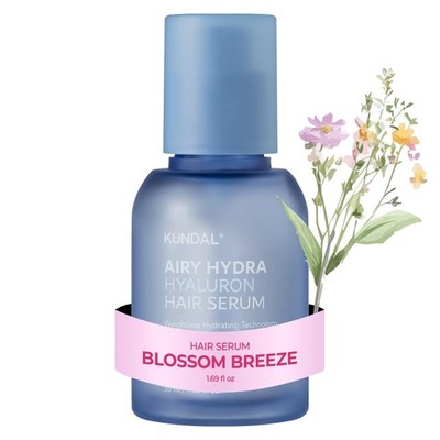 KUNDAL Hyaluronic Acid Lightweight Hair Serum for Thin & Fine, Hydra Hyaluron...