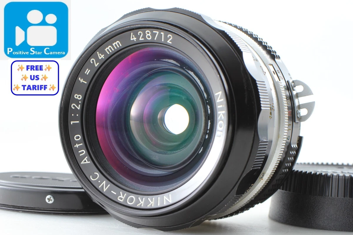 Nikon NIKKOR f/2.8 Camera Lenses 24mm Focal for sale | eBay