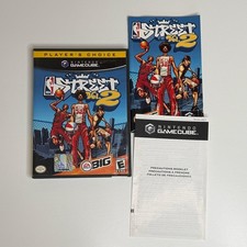 NBA Street Vol. 2 Nintendo GameCube Player's Choice BOX & MANUAL ONLY