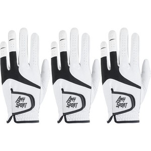 Golf Gloves Men Left Hand 3 Pack All Weather Grip for Serious Performance Medium