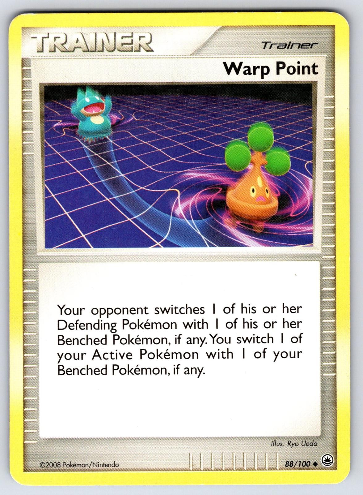 Warp Point 88/100 Uncommon Majestic Dawn Pokemon MP