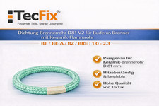Dichtung Brennerrohr D81 für Buderus BE / BE-A / BZ | 1.0-2.3 Keramik-Flammrohr