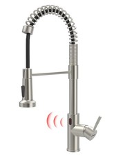 Touchless Kitchen Faucet with Pull Down Sprayer, Motion Sensor Smart Hands-Fr...