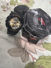 Image of Casio GA-110GB-1AER Mens G-Shock Black and Gold