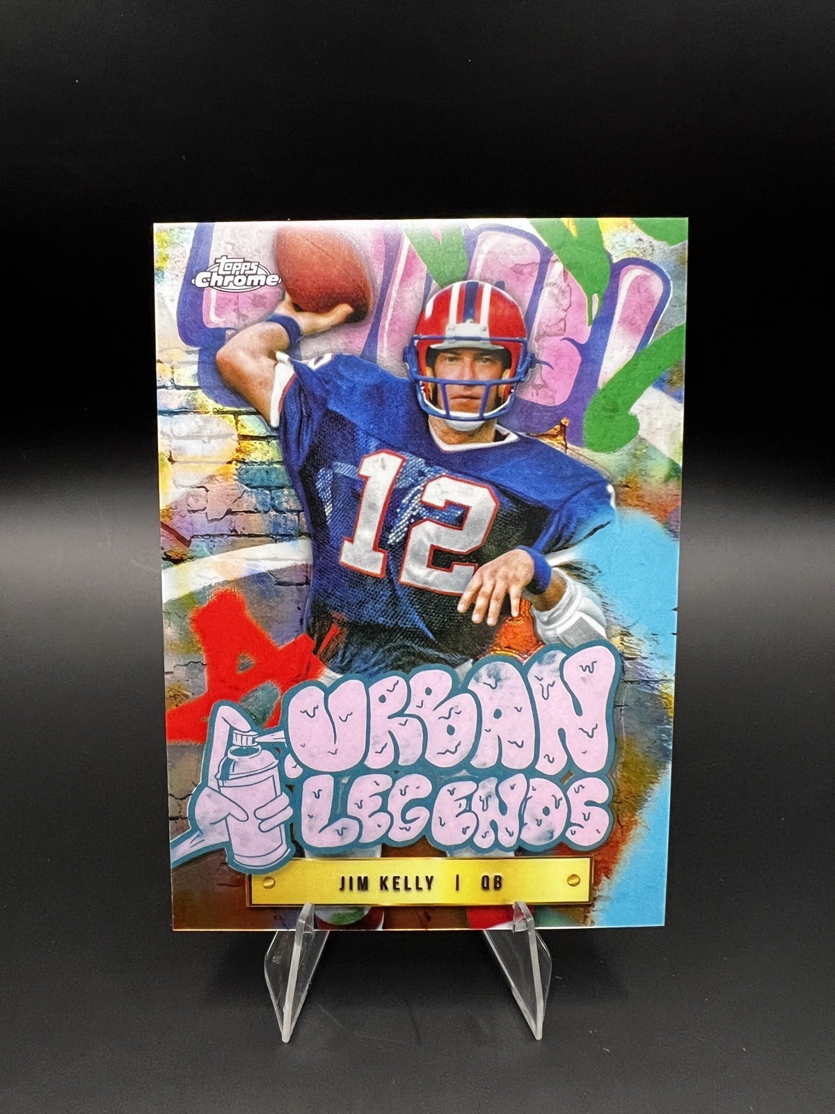 Topps Chrome 2024 Jim Kelly Urban Legends #UL-18 Case Hit
