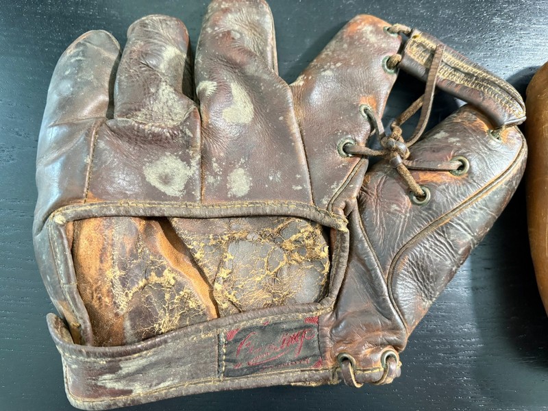 Vintage c.1932–1935 Dick Porter Professional Model Baseball Glove