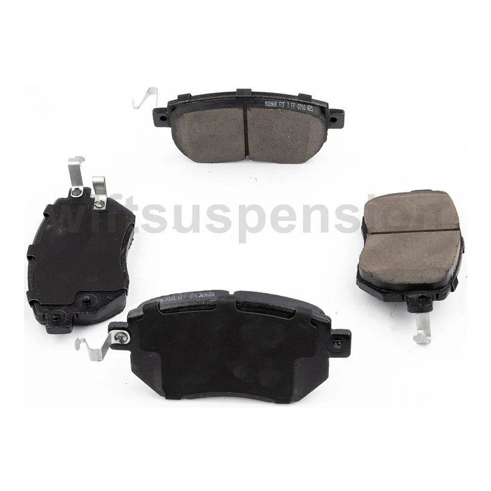 Front Brake Calipers Ceramic Brake Pads for 2003 2004 2005 INFINITI FX35 - Image 2 of 4