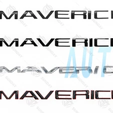 3D Tailgate Insert Letters Rear For Maverick 2022-2025 Emblem Decal Nameplate