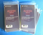 1000 FIRST DAY COVER POLY SLEEVES,#6-3/4 COVERS, GUARDHOUSE SHIELD, 2 MIL, CLEAR