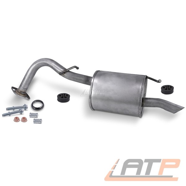 EndschalldÄMpfer FÜR Toyota Yaris P9 1.3 Vvt-I 87 PS / 64 Kw BJ 05-10-image