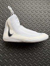 HM9674-100 Men’s Size 9.5 Nike Inflict 4 Wrestling Shoes White/Black 2025