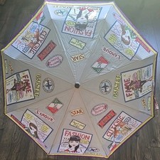 Brighton Travel Umbrella Fashionista Paris London Rome Shopping City Chic Cover