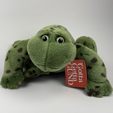 Sitting Bull Plush Toy Frog By Gund NWT Croaking Realistic SEE VIDEO