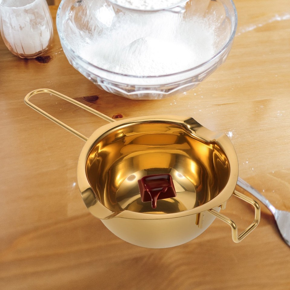 Stainless Steel Heating Pot Kitchen Butter Cheese Heating Pot Wax ...