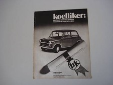 advertising Pubblicità 1973 INNOCENTI MINI e KOELLIKER