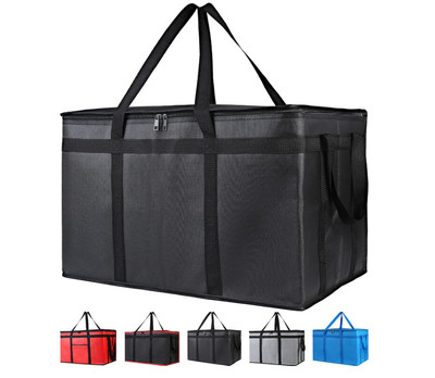 Commercial Insulated Food Delivery Bag Pizza Delivery Bags Thick Insulation Bag