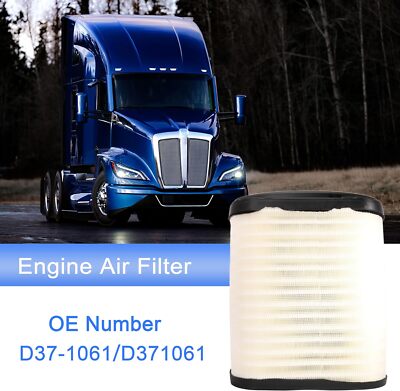 4PCS Engine Air Filter D37-1061 Fits For 2023 Kenworth T680 & Peterbilt - View #11