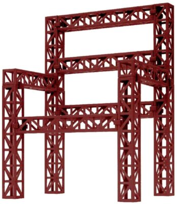 New Hobby Base PremiumPartsCollection: Steel Truss Set PPC-K39RD/J