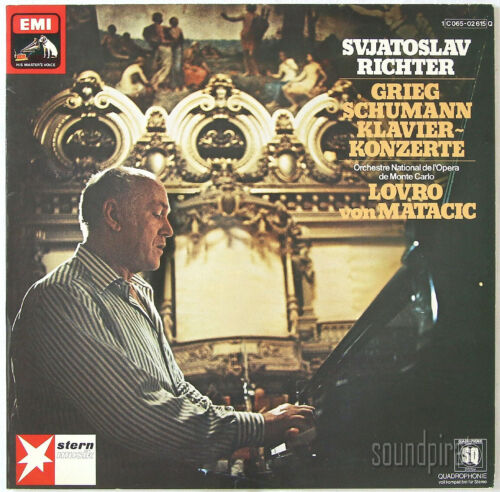 EMI ED.1 SQ (ASD 3133) SVIATOSLAV RICHTER GRIEG & SCHUMANN PIANO CONCERTOS NM - Bild 1 von 3