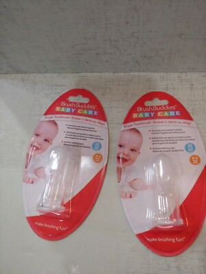 BRUSH BUDDIES FINGER TOOTHBRUSH