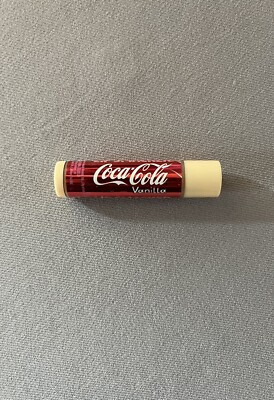 .14 Oz. Lip Smacker Coca~Cola  Vanilla  Flavored Lip Balm, Brand New and Sealed
