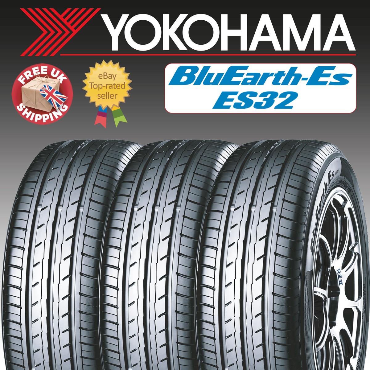 X3 185 55 16 YOKOHAMA BLUEARTH ES32 TOP QUALITY NEW TYRES