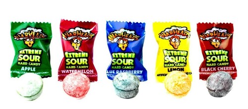 WARHEAD EXTREME SOUR REGULAR MIX VERSCHIEDENE GESCHMACKSRICHTUNGEN HARD CANDY - Bild 2 von 3