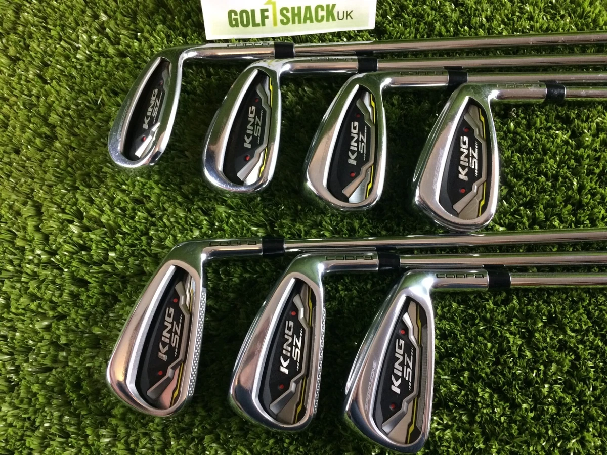Cobra Speedzone Irons 5 Sw with KBS Tour 90 Regular Flex Shafts