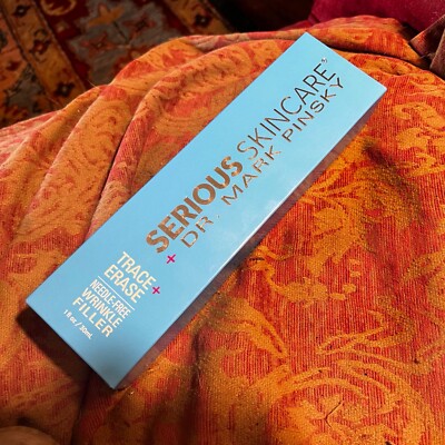 Serious Skincare + Dr. Mark Pinsky TRACE + ERASE Needle-Free Wrinkle Filler NIB