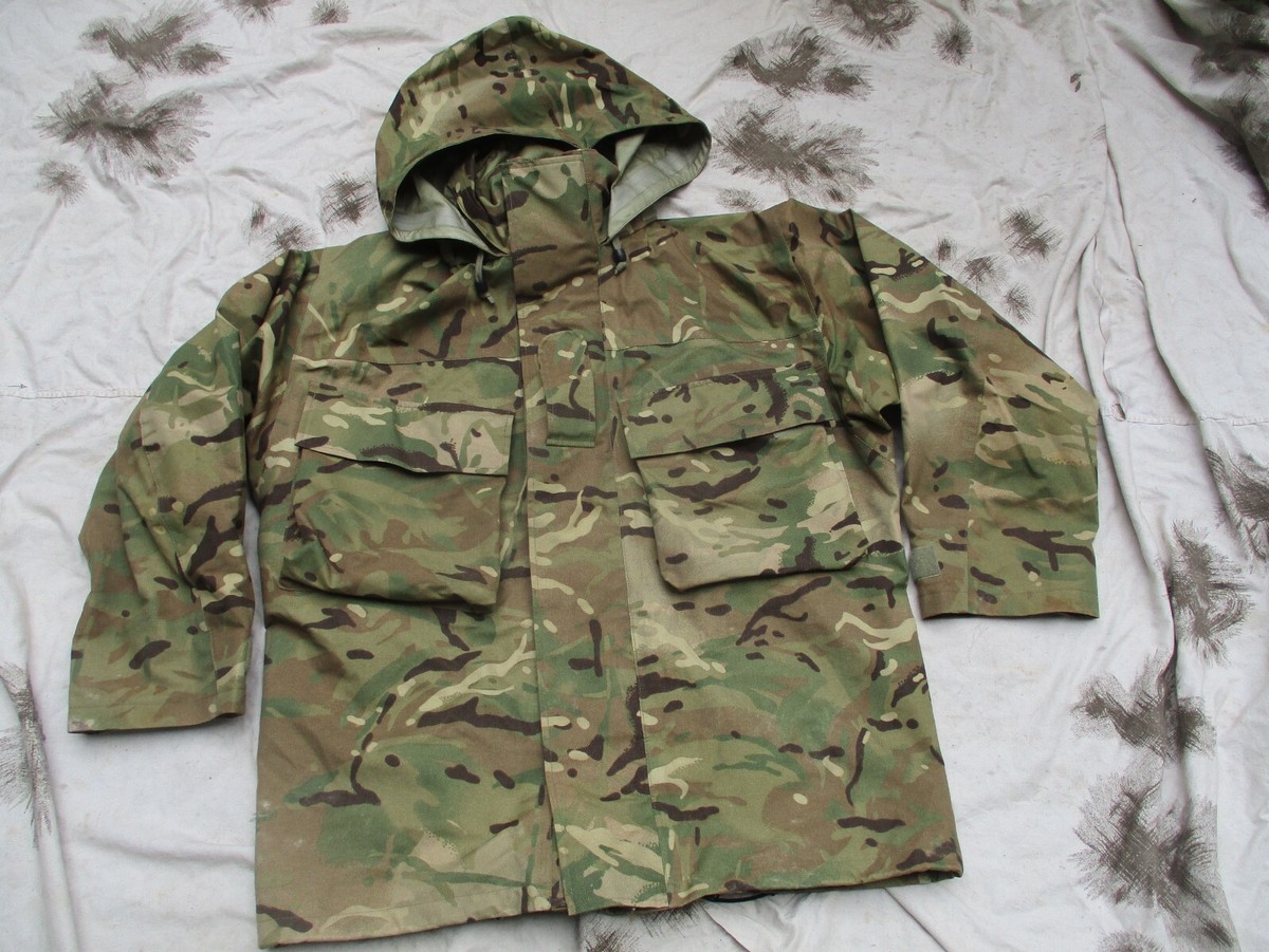 UK MTP MULTICAM heavy weight MVP gore tex waterproof SMOCK coat 160/96 m L