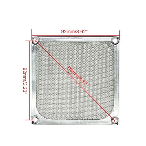 Computer Fan Cooling Dustproof Dust Filter Shield Case Cleaner PC Protector - Afbeelding 5 van 11