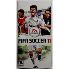  Manual Only FIFA Soccer 11 Sony Playstation Portable Original
