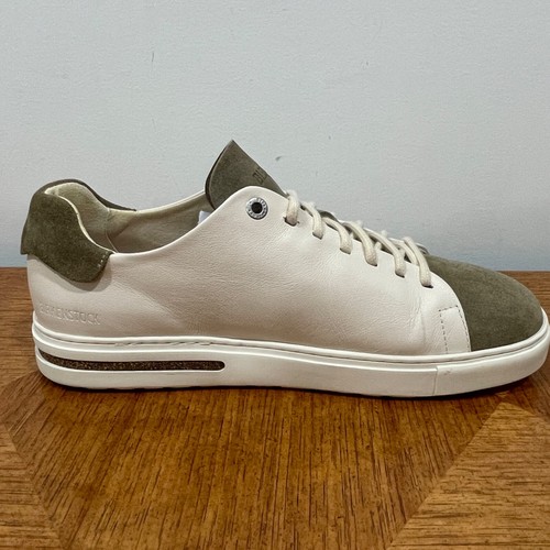 Scarpa Birkenstock curva bassa decon donna 9 stretta avorio tortora pelle scamosciata pizzo - Foto 6 di 13