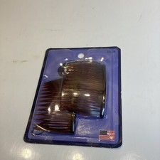 2 Goody Tortoise Shell Print Brown Plastic Fashion Side Combs Vintage