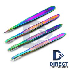 Professional Eyebrow Tweezers Set Multi Color Women Beauty Facial Hair Removal