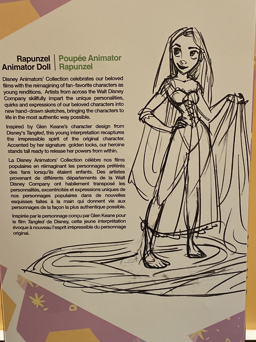Disney Animator Doll Drawing Disney Animator's Collection Rapunzel