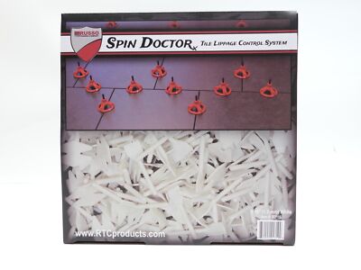 250pcs Spin Doctor SD116, 1/16'' Tile Leveling Threaded Breakaway Spacer Post