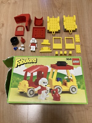 LEGO vintage FABULAND 3641 Car Camper complete with box