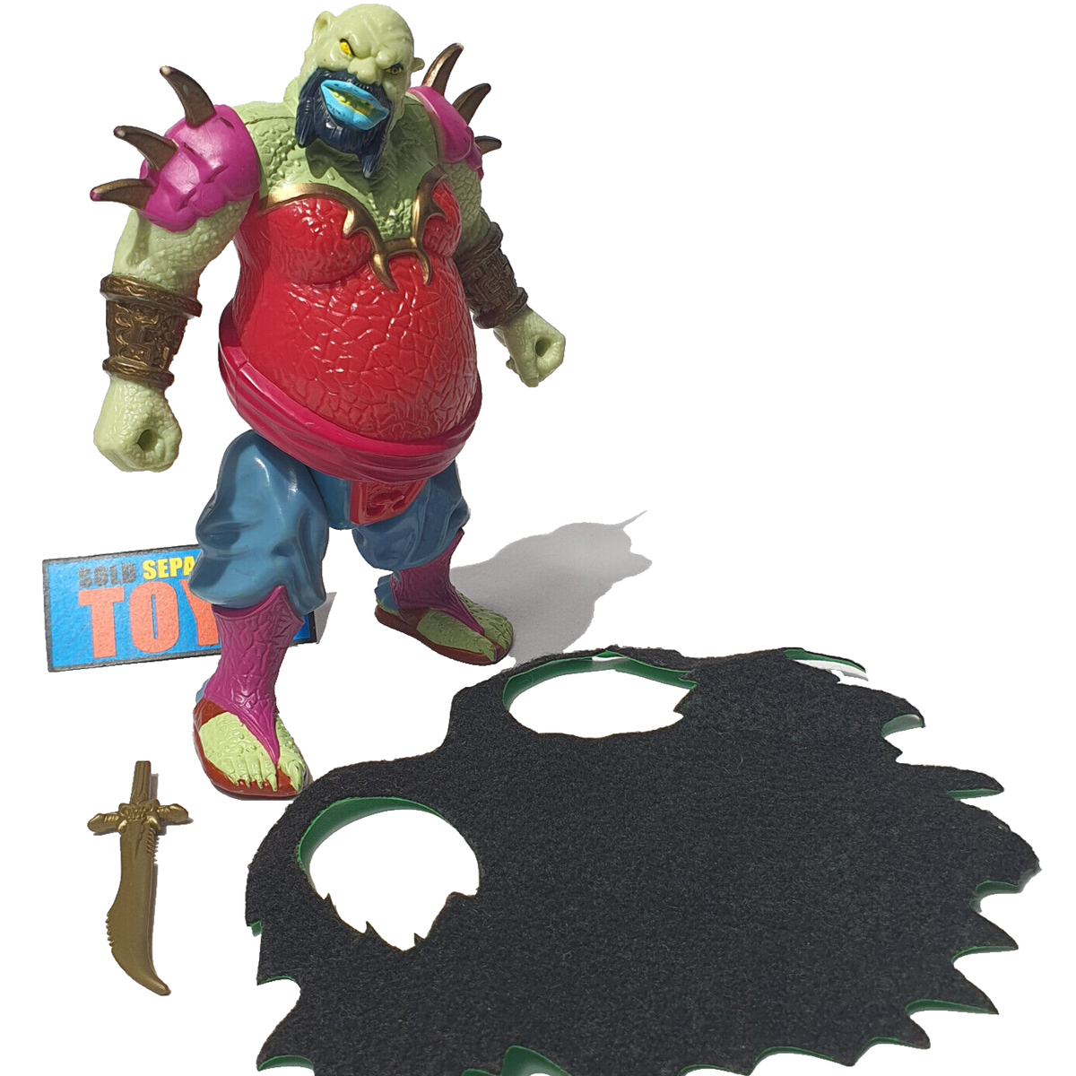 Vtg The Pirates Of Dark Water BLOTH figure A 100% COMPLETE 1990