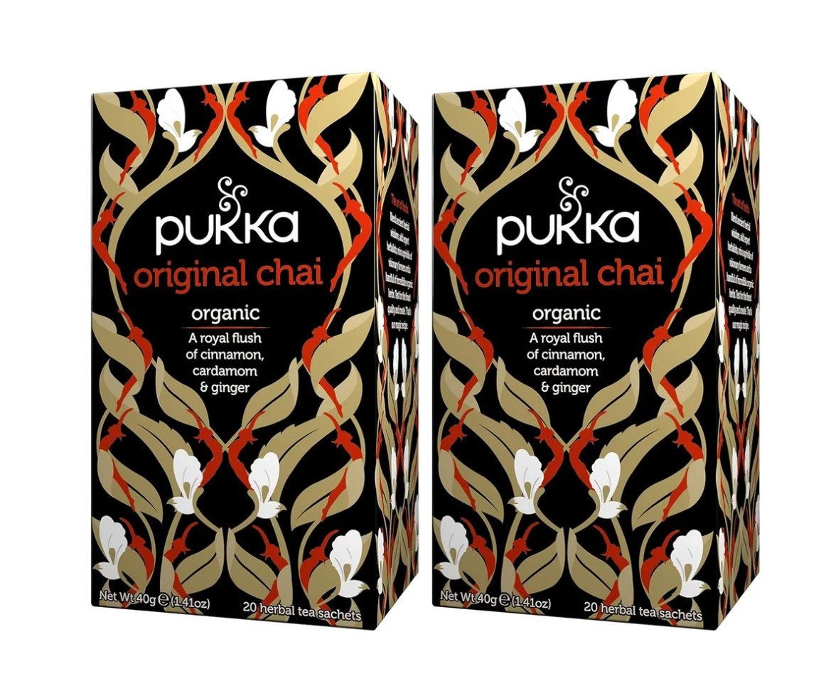 Pukka - Original Chai Tea - 2 Packs of 20 sachets