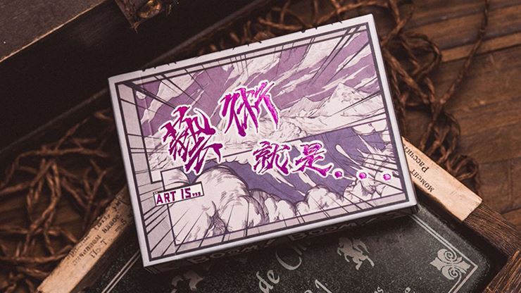 Boom (Purple) Playing Cards, A Great Gift for Poker Players and Collectors