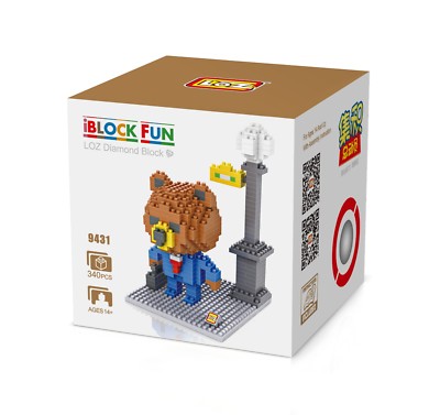 NANOBLOC, GIRAFE STAG DETLE, Bloc De Construction De Taille Micro, 90